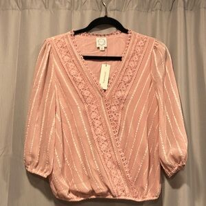 Francesca’s Blue Rain top